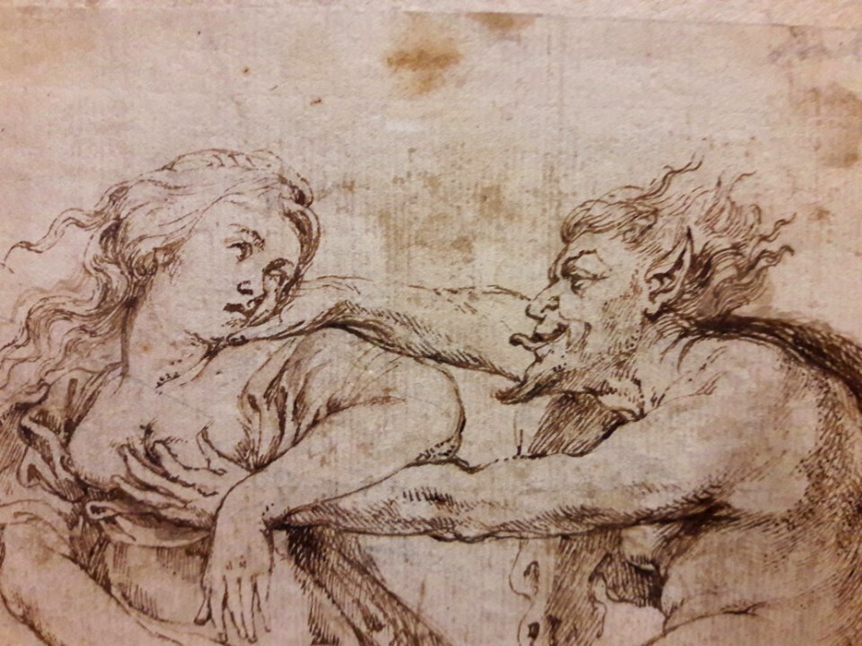 Rubens Satyrs chasing nymphs (detail) 01