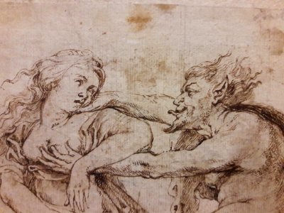 Rubens Satyrs chasing nymphs (detail) 01