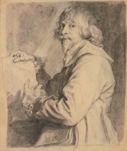 Anthony van Dyck - Portrait of Hendrik van Steenwijck (II) (cropped)