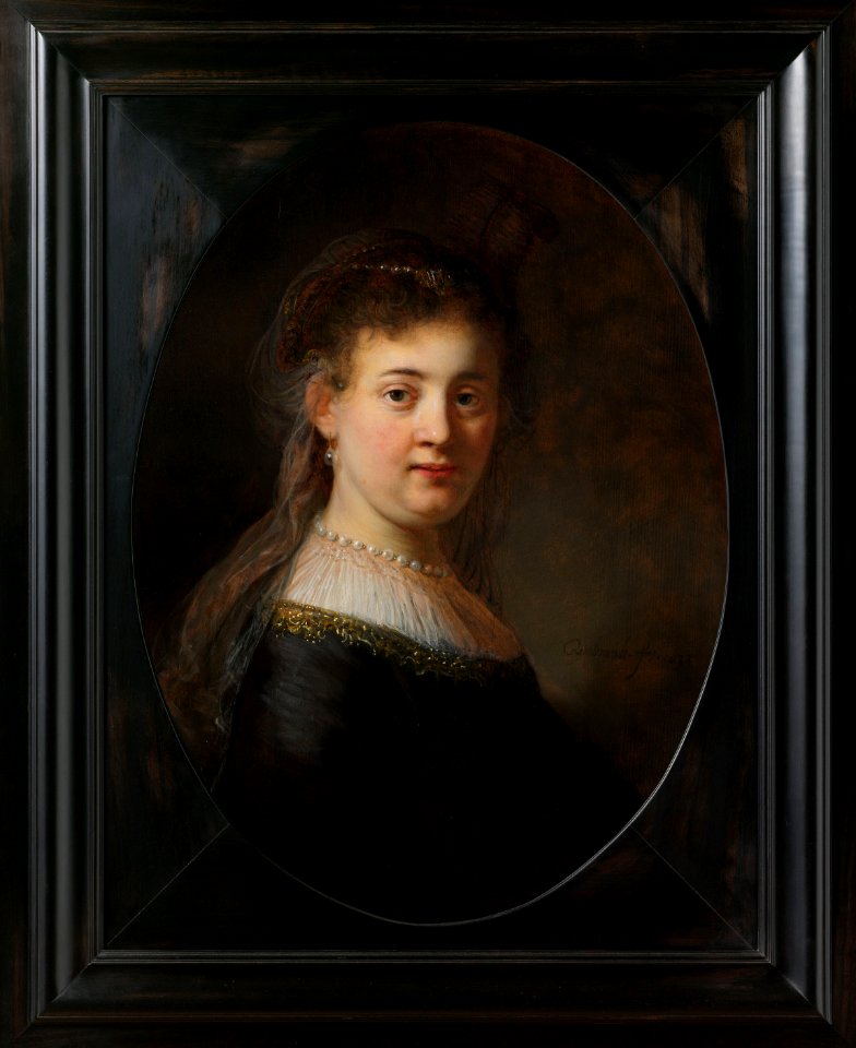 Jonge vrouw in gefantaseerde kleding Rijksmuseum SK-A-4057