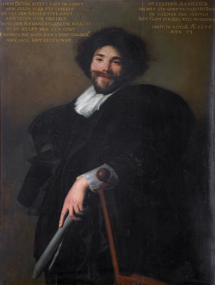 Simon de Vos, by Abraham de Vries