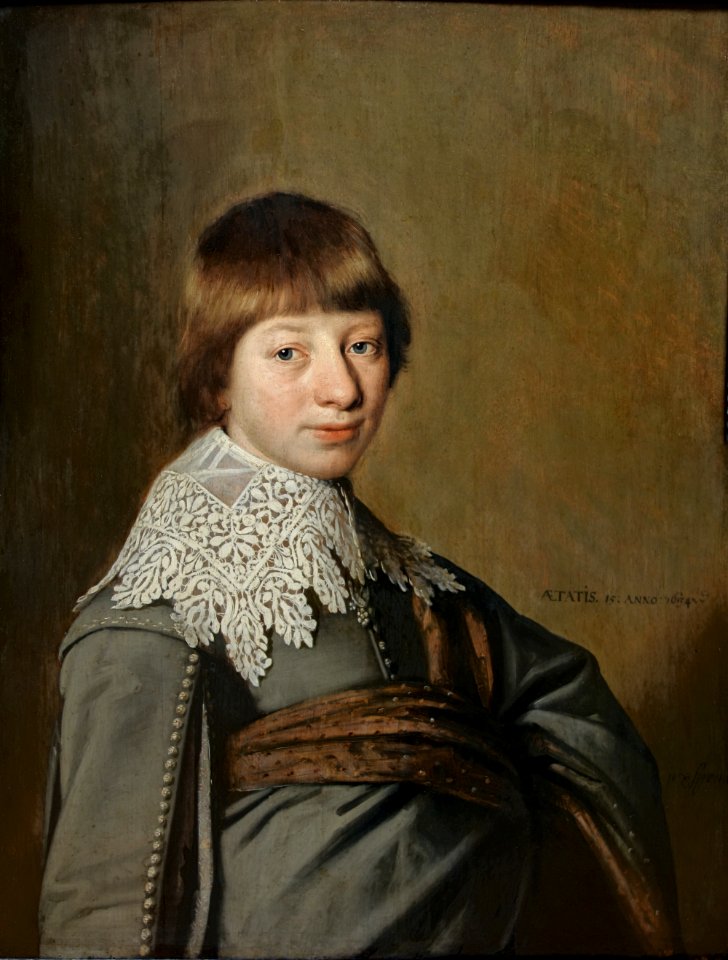 Musée de Lille J. Verspronck Portrait...