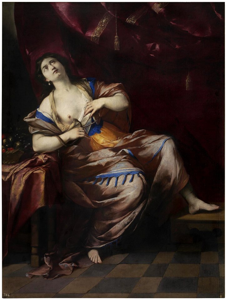 Andrea Vaccaro - The death of Cleopatra