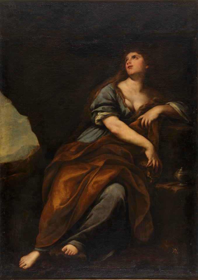 Andrea Vaccaro - Penitent Magdalene