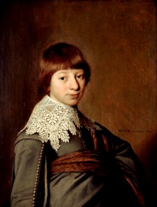Jan Cornelisz Verspronck - Portret van een jongeman. Free illustration for personal and commercial use.
