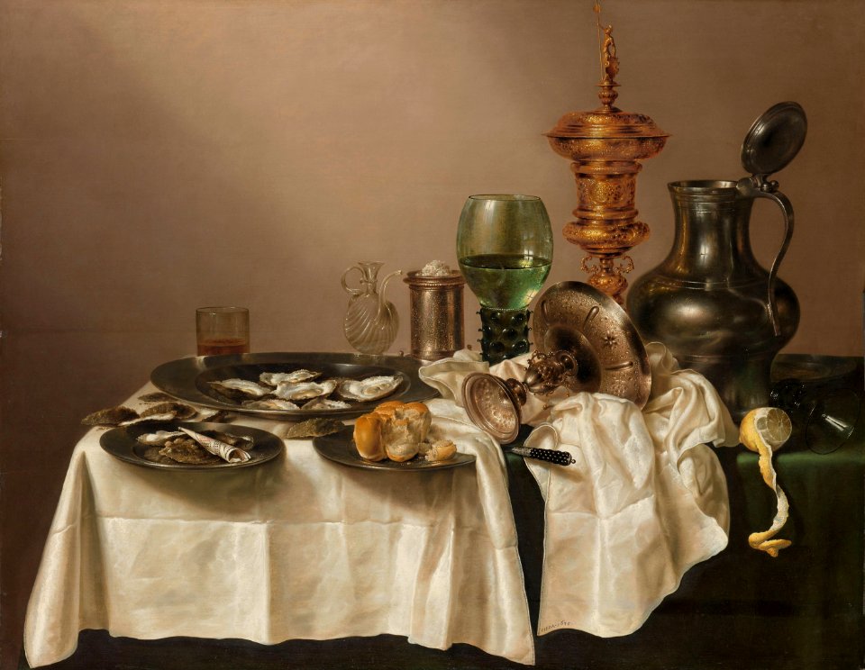 Stilleven met vergulde bokaal Rijksmuseum SK-A-4830
