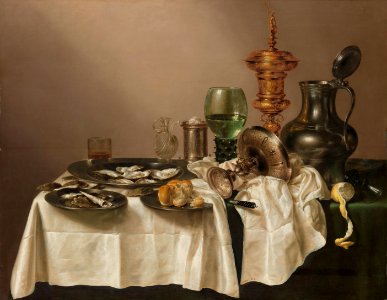 Stilleven met vergulde bokaal Rijksmuseum SK-A-4830