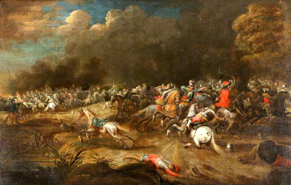 Lambert de Hondt (I) - Cavalry battle