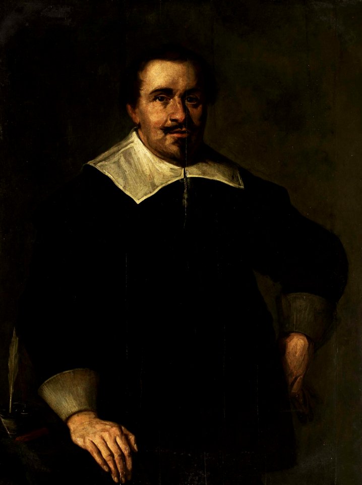 Hals Portrait of a man with inkwell
