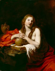 Nicolas Régnier - Penitent Magdalen