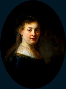 Rembrandt, Portrait of Saskia van Uylenburgh, 1633, Rijksmuseum Amsterdam