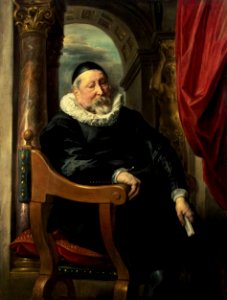 Jacob Jordaens - Portrait of an Old Man - WGA12020. Free illustration for personal and commercial use.