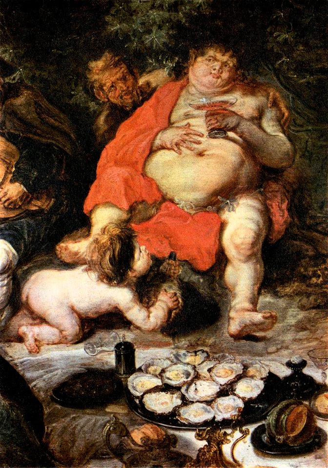 Simon de Vos - Allegorical Scene (detail) - WGA25333