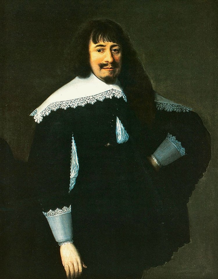 Painting of Martin Opitz by Bartholomäus Strobel
