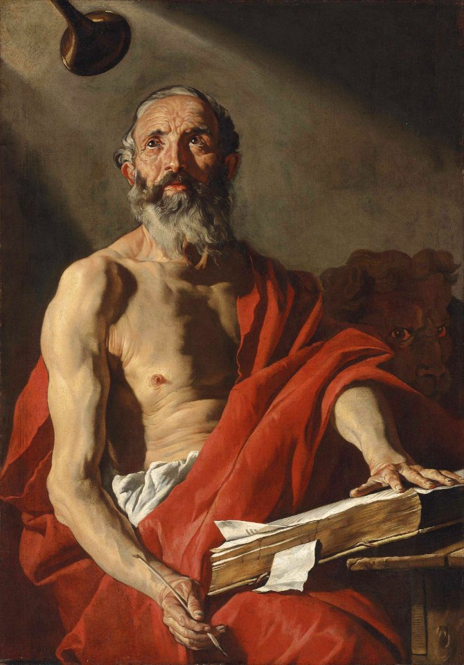Matthias Stom - Saint Jerome