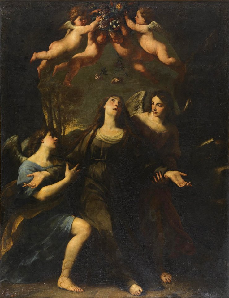 Andrea Vaccaro - Saint Rosalie of Palermo