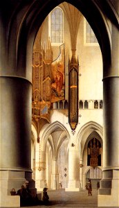 Pieter Janszoon Saenredam Interior of the Church of St. Bavo in Haarlem 2