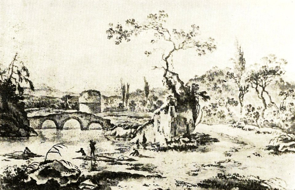 Asselijn Italian landscape with a road