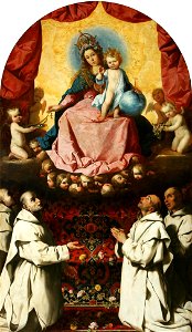 Zurbaran Virgin of the Rosary