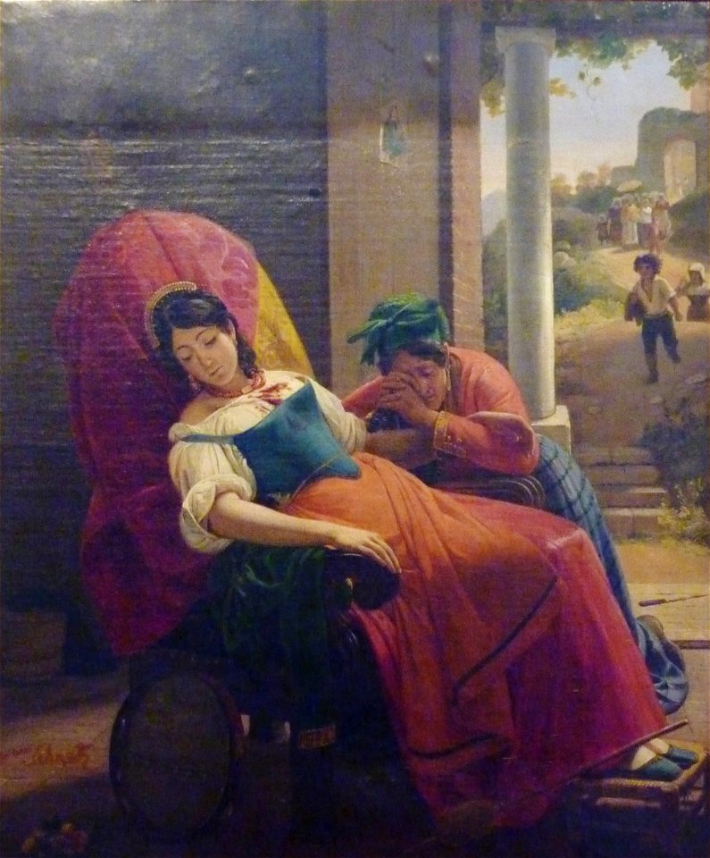 164 Jean-Victor Schnetz Femme assassinée