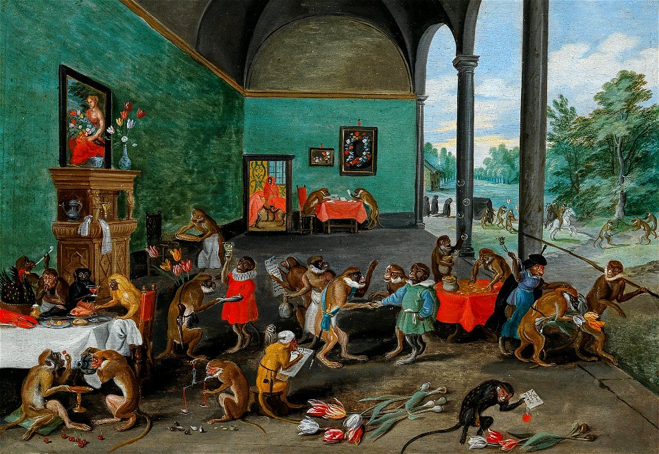 Allegory of Tulip Mania by Jan Brueghel II