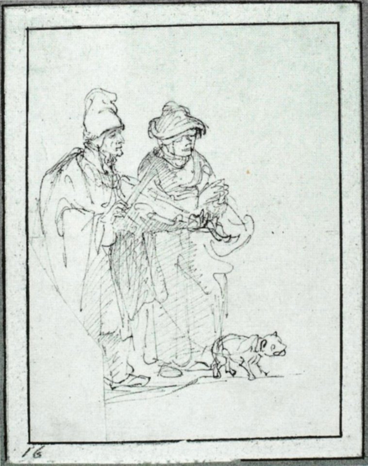 Rembrandt Beggars II