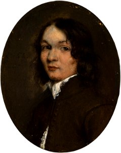 Gonzales Cocques - Portrait of a unknown young man