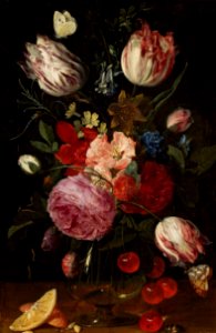 Luyckx Flowers in a glass vase