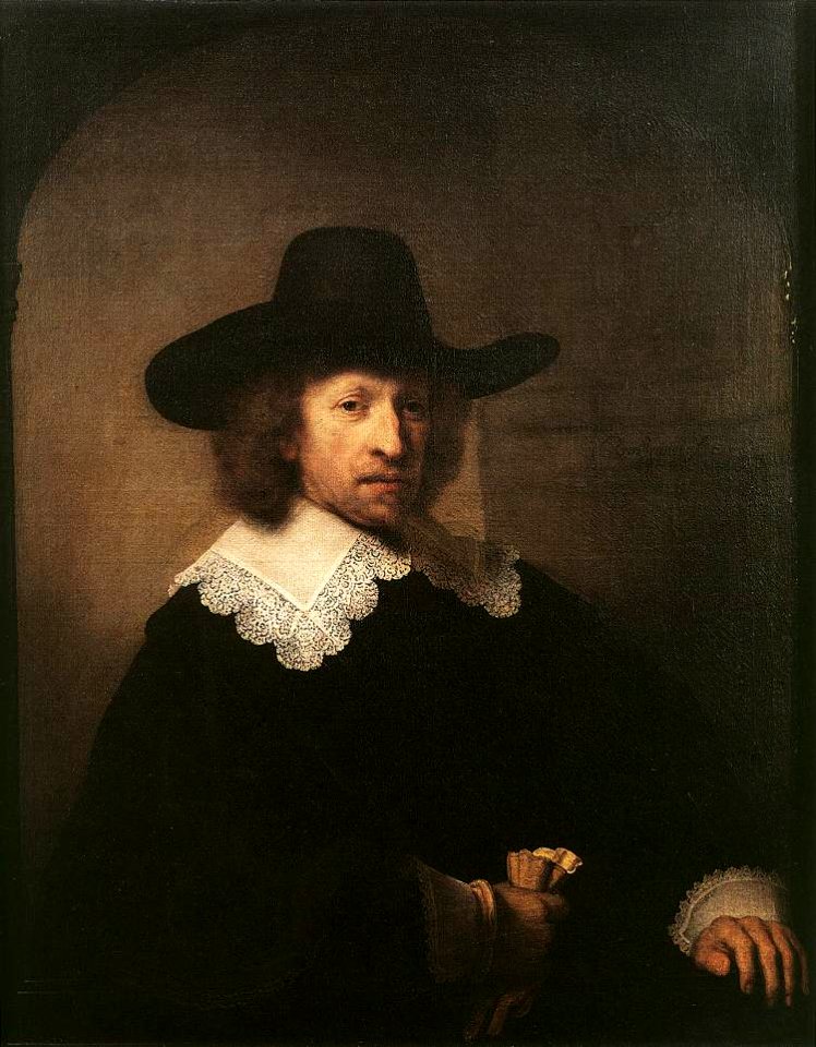 Rembrandt, Portrait of Nicolaas van Bambeeck, 1641, Koninklijke Musea voor Schone Kunsten van België