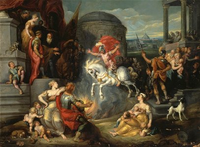 Simon de Vos - Feat of Marcus Curtius