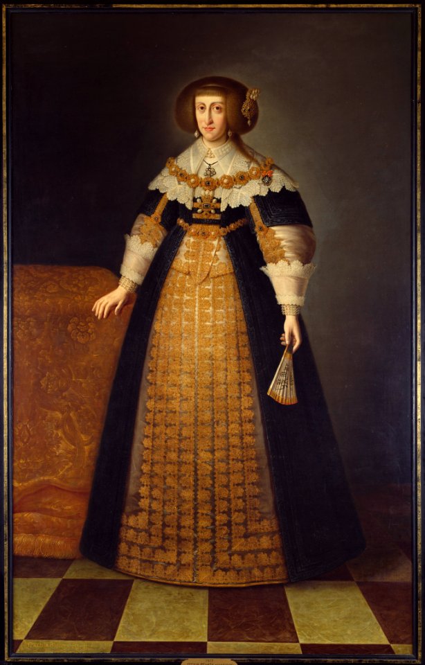 Cecilia Renata (1611-1644), Archduchess of Austria, Queen of Poland - Nationalmuseum - 16086
