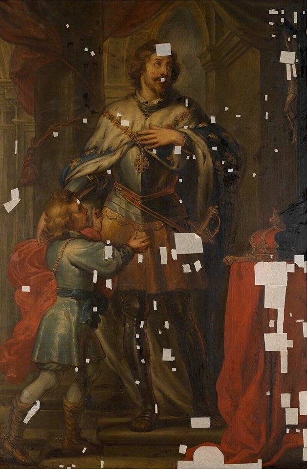 Philip Fruytiers - St Louis as a crusader