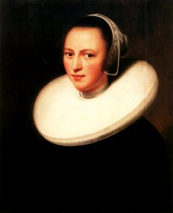Northern Netherlands Portrait of a woman in a ruff collar