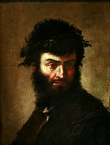 Self-portrait of Salvator Rosa mg 0154. Free illustration for personal and commercial use.