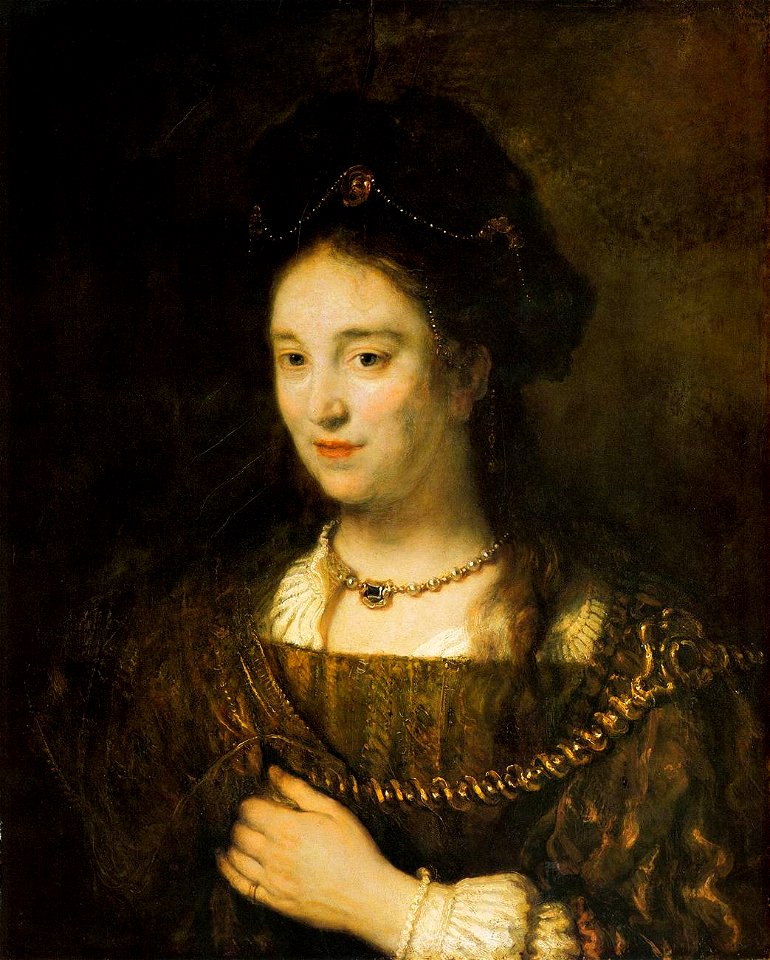Rembrandt, Harmenszoon van Rijn - Saskia van Uylenburgh - 1643
