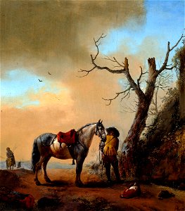 Wouwerman Soldier and his horse
