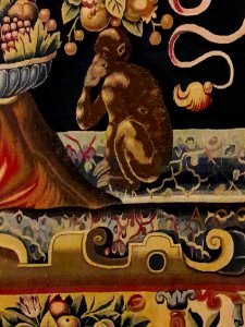 Flanders Tapestry with the coat of arms of Anna Catherine Constance Vasa (detail) 09