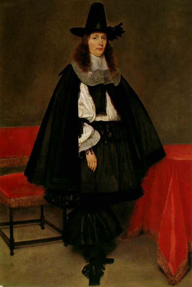 Terborch Standing Man 1645