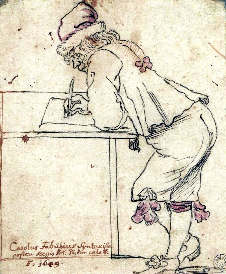 Fabritius A man writing
