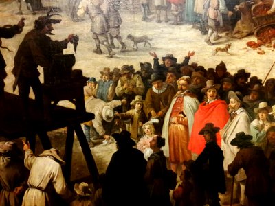 Teniers Fair of Santa Maria dell'Impruneta in Florence (detail) 01