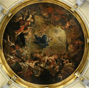 Cornelis Schut - The assumption of Mary. Free illustration for personal and commercial use.