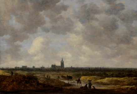 1647, A view of The Hague from the Northwest; Jan van Goyen