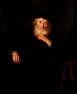 Salomon Koninck - Old man wearing a beret