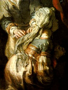 Eeckhout Elisha and the Shunammite woman (detail)