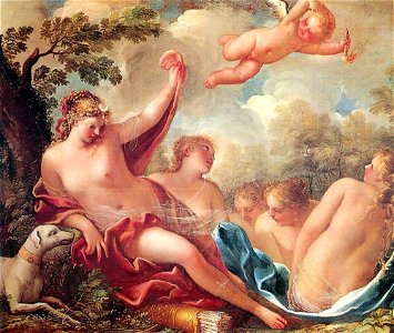 Liberi Diana and nymphs