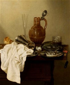 Heda Still life with a jug