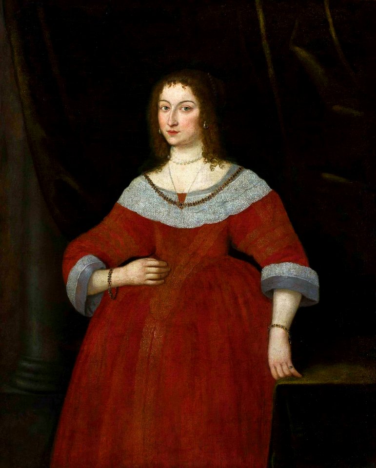 Anonymous Portrait of Mrs. Wodzińska