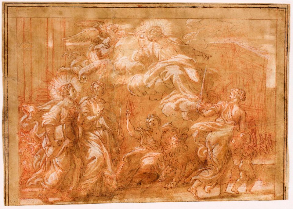 Maratta Allegory of the Catholic faith