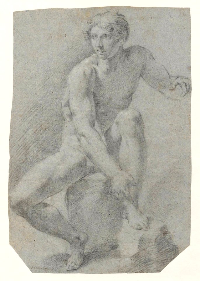 Busca Sitting male nude