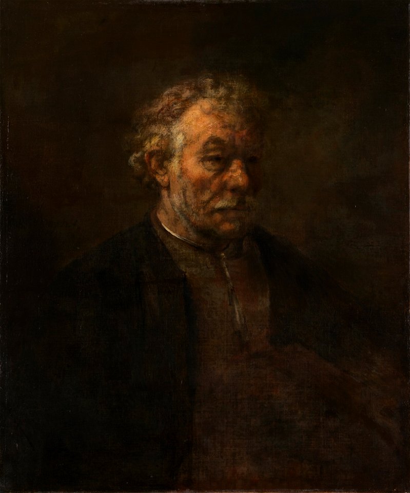 Rembrandt - Study of an old man - 168